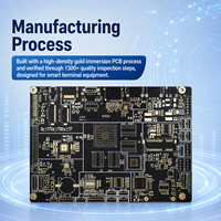 Placa de Control Compacta Android RK3568 con Relé Wiegand y RTC Watchdog para Proyectos de Terminales de Seguridad OEM/ODM