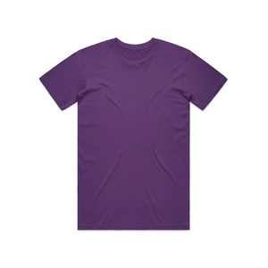 Camiseta de color sólido y duradera para hombre, hecha de algodón, con mangas cortas y costuras reforzadas en los hombros y laterales. - Product Image 5