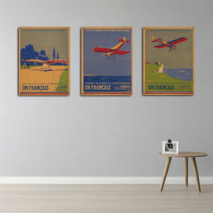 Approvisionnement d'usine 30x40 CM impression UV métal affiche Bar Club mur Art mode <span class=keywords><strong>France</strong></span> Tings étain plaque personnalisé métal mur signe - Product Image 2