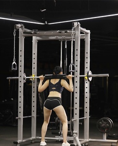 Entraîneur multifonction Smith Machine Squat Rack mural Power Rack entraîneur fonctionnel - Product Image 5