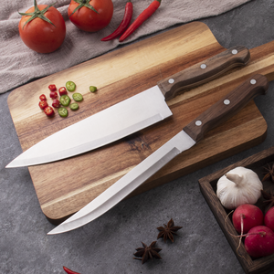 2 pezzi Set Cuchillos coltelli professionali per <span class=keywords><strong>Chef</strong></span> 8 pollici coltello da <span class=keywords><strong>Chef</strong></span> intaglio per frutta e verdura cucina per affettare coltelli - Product Image 1