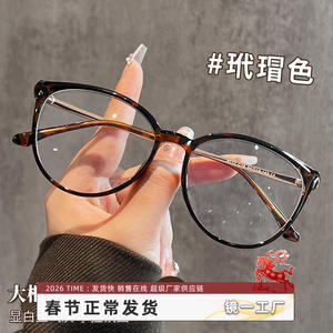 Gafas de Ojo de Gato Estilo Coreano para Mujer, Modelo 8172, Montura TR90, Protección Contra Luz Azul, Lentes de PC de Tamaño Mediano, Origen Danyang - Product Image 3