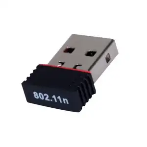 Toplu satış fabrika fiyat 802.11N 150M 7601 kablosuz USB Wlan adaptörü 802.11N dongle destek Windows USB2.0 Mini WIFI USB adaptörü