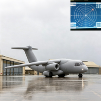 Grande Réplique Gonflable d'Avion de Transport KC390 à l'échelle 1:1, Modèle de Cargo Plane Simulé pour la Publicité, la Formation et les Salons Professionnels