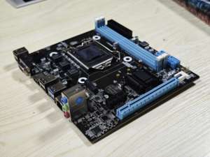 H81 मदरबोर्ड मैट माँ बोर्ड एसएसडी कंप्यूटर मदरबोर्ड H81 dddra3 lga 1150 डेस्कटॉप mbs - Product Image 4