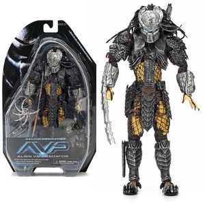 <span class=keywords><strong>Alien</strong></span> <span class=keywords><strong>Vs</strong></span>. NECA <span class=keywords><strong>Predator</strong></span> Figurine d'action en PVC de 7 pouces AVP Modèle Cat Face Celtic Scar Jouet transfrontalier - Product Image 6