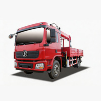 Camion grue SHACMAN L3000 haute performance 245 CV, composants hydrauliques Changjiang, hauteur de levage 20,1 m, capacité 18 000 kg pour le Qatar