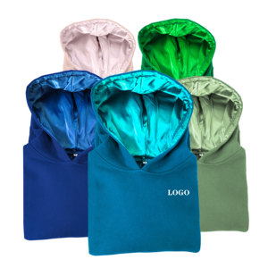 Felpe <span class=keywords><strong>con</strong></span> <span class=keywords><strong>cappuccio</strong></span> <span class=keywords><strong>con</strong></span> <span class=keywords><strong>cappuccio</strong></span> in tessuto di seta personalizzato <span class=keywords><strong>con</strong></span> fodera in raso di seta <span class=keywords><strong>con</strong></span> <span class=keywords><strong>cappuccio</strong></span> di base in tinta unita felpe personalizzate in cotone spesso - Product Image 4