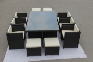 Tiết Kiệm Không Gian Mây Cube Bàn Ăn Và 6 Ghế - Product Image 3