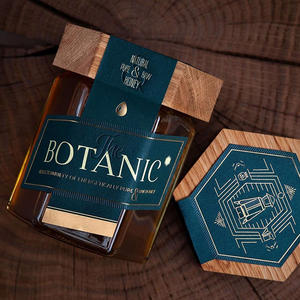 Tapón de rosca de madera hexagonal respetuoso con el medio ambiente de Vietnam para envasado de miel en tarros y botellas - Product Image 1