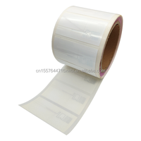 Mini-étiquette RFID 860-960 MHz en papier couché, passive, pour bijoux, étiquettes UHF autocollantes étanches pour articles de luxe