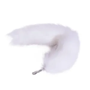 Giả Wolf Fur <span class=keywords><strong>Fox</strong></span> Raccoon Đuôi Mặt Dây Chuyền Phim Hoạt Hình Búp Bê Phím <span class=keywords><strong>Keychain</strong></span> Giả Chất Liệu Lông Thú Cho Túi Xách Sang Trọng Móc Chìa Khóa - Product Image 3
