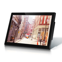 Tablet industri RK3588, 23.6 inci layar sentuh 10 poin tablet android dipasang di dinding