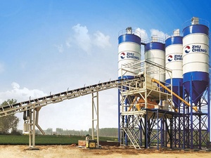 Professionelle stationäre automatische Betonmischanlage und Produktionslinie mit Pumpenmotor und Getriebe zum Verkauf - Product Image 6