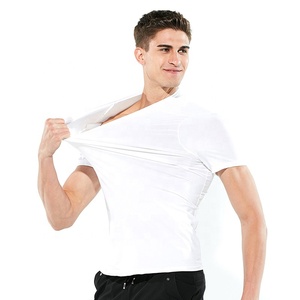 Nuovo Nano idrofobico T-shirt girocollo T-shirt da uomo <span class=keywords><strong>impermeabile</strong></span> con Logo personalizzato a manica corta a asciugatura rapida - Product Image 4