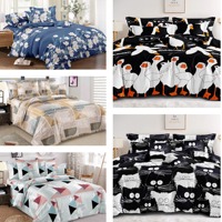 Tissu de draps de qualité en promotion avec prix compétitif pour la confection de textiles de maison – Tissu polyester imprimé uni tissé sur mesure