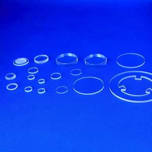 <span class=keywords><strong>Disque</strong></span> circulaire en quartz transparent de haute pureté, plaque en verre de quartz, joint usiné, résistant aux hautes températures pour laboratoire - Product Image 4