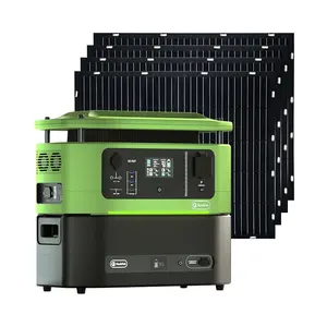 Flashfish Hoge Kwaliteit Groothandelsprijs Draagbare Krachtcentrale 3600W Zonne-Generator Lifepo4-batterij