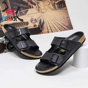 Sandalias de Plataforma con Punta Abierta, Parte Superior de PU, Ligeras, Antideslizantes y Transpirables para Uso en Casa, Oficina y Exteriores - Product Image 2