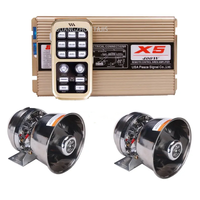 Nouveaux haut-parleurs de klaxon de sirène d'urgence 400W pour le haut-parleur d'alarme de voiture de dépanneuse d'incendie sirène de vente chaude 400w 12v 130db étanche