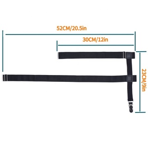 <span class=keywords><strong>Calze</strong></span> da uomo regolabili per gamba con cintura elastica giarrettiera antiscivolo clip per tenere la camicia nascosta <span class=keywords><strong>reggicalze</strong></span> <span class=keywords><strong>reggicalze</strong></span> - Product Image 5