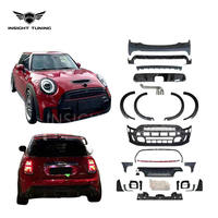 Pp plastique 2014-2022 voiture pare-chocs garde-boue Flare diffuseur Bodykit pour Bmw Mini Cooper F56 F57 mise à niveau Jcw ancien à nouveau 2 portes Kit de carrosserie