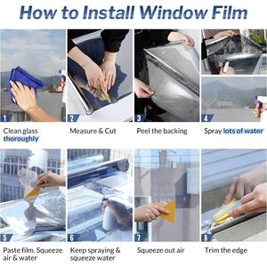 Película Decorativa Moderna para Ventanas con Privacidad Unidireccional, Bloqueo de Rayos UV y Control de Calor para Ventanas de Dormitorio - Garantía de 5 Años - Product Image 6