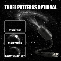 Nouveau projecteur LED TH Howie USB Ciel Étoilé Galaxie, lampe d'ambiance mini à angle réglable pour intérieur de voiture et chambre à coucher
