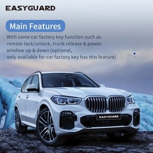 Système d'entrée sans clé passif EASYGUARD Smart Key Replacement Pke pour BMW avec bouton de démarrage OEM d'usine et accès confortable - Product Image 4