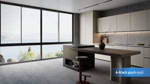 Ventana Abatible <span class=keywords><strong>de</strong></span> Aluminio Moderna Personalizada con Vidrio Templado, Diseño Plegable, Calificada por Energy Star <span class=keywords><strong>para</strong></span> Dormitorio y Sala <span class=keywords><strong>de</strong></span> Estar - Product Image 6