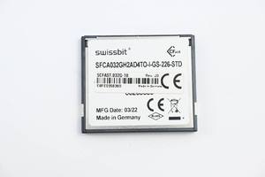 Kartu Cepat Plc Swissbit 32GB SFCA032GH2AD4TO-I-GS-226-STD 5CFAST032G-10 Rev J0 - Product Image 2