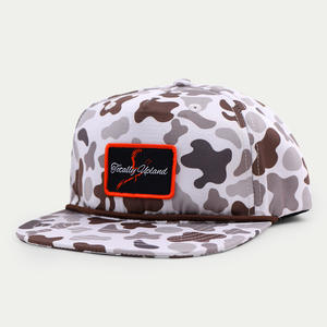 Наружная тканая камуфляжная шляпа из 100% полиэстера - Product Image 1