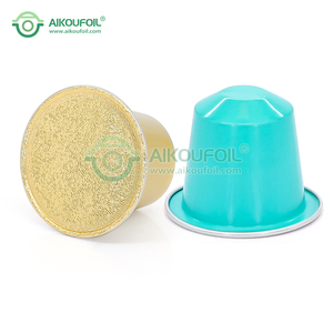 Capsules de café réutilisables en aluminium de petite taille personnalisées, capsules vides portables avec couvercles, solution d'entreprise jetable - Product Image 6