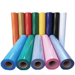 Rollo de Vinilo Termotransferible Flexible HTV de 50cm x 25m para Máquina de Corte, Diseño de Ropa DIY - Product Image 1