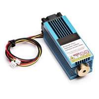Tête de gravure laser haute vitesse 455 nm et module diode pour bois, cuir, MDF – Prise en charge IA, refroidissement par eau, Nouveau