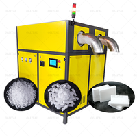 Machine de fabrication et d'emballage de glace sèche Petites machines à glace sèche à vendre Mini machine de fabrication de glace sèche