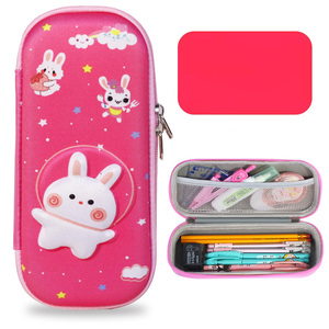 Оптовая продажа, прочные канцелярские принадлежности, 3D креативный мультяшный пенал EVA, противоударный подарок для школьников - Product Image 5