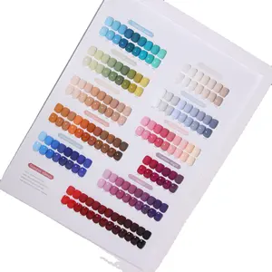 VANDONNIE UV-Gel-Nagellack-Set 100 Farbgel Halal-Nägel UV-Gel-Farbe Nagellack-Kleber Private Label einweichen