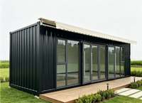 Unité de magasin modulaire commerciale isolée préfabriquée pour kiosque de plage / snack-bar / salon de vacances