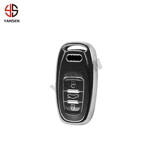 Nouvelle <span class=keywords><strong>coque</strong></span> de clé à distance en TPU pour <span class=keywords><strong>Audi</strong></span> <span class=keywords><strong>A1</strong></span> A3 A4 A5 A6 A7 A8 Quattro Q3 Q5 Q7 2009-2015 - Product Image 2