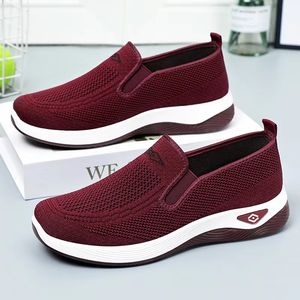 Sepatu Jalan Wanita Korea Terbaru 2025 Kasual Ringan Bernapas Sneakers Musim Panas Gugur Anti Selip Sol Empuk Grosir - Product Image 2