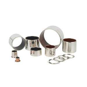 مصنع تصنيع المعدات الأصلية جلبة عالية الجودة من البرونز الصلب PTFE المغلفة غلاف منزلق معدني شفة ذاتية التشحيم DU-<span class=keywords><strong>Bushing</strong></span> - Product Image 3