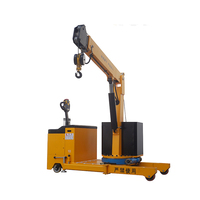 Mini-grue de sol hydraulique électrique à batterie Amitycare 2 tonnes, nouvelle, hauteur de levage 3000 mm, 2,5 kW
