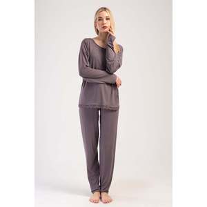 Chemise de nuit à manches longues Danteelly pour femme, taille XXL, par What Lyc Viscon, confortable et élégante, prête à porter! - Product Image 4