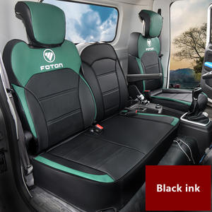 Aumark S1 Zhiying نسخة جلدية وpvc غطاء مقعد شاحنة تصميم رياضي لفوتون ريفو e3 <span class=keywords><strong>Pilot</strong></span> m5 Aolin m سيارة Express Pro - Product Image 1