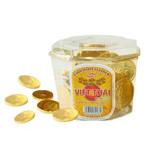 Premium <b>Milk</b> Chocolate Coins 150g Foil Wrapped Chocolate Candy Sweet Treat for Kids Party Favor Gift Snack Wholesale - Product Image 1