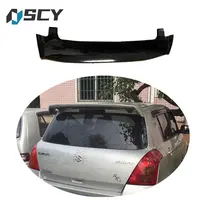 Suzuki Swift Heckspoiler - Rear Trunk Spoiler Sport Style Spoilers  Protector Lip Fit for Suzuki Swift Mk3 2005-2010 Glossy Black