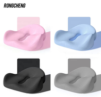 Coussin de siège de voiture ergonomique en mousse à mémoire de forme et gel, nouveau design, pour soutien lombaire et coccyx, soulagement de la sciatique, amovible