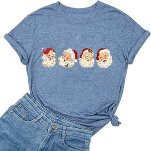 Wholesale Custom Women's Christmas Trees Graphic Tees Holiday Pine <strong>Xmas</strong> <strong>Shirt</strong> Family Christmas <strong>Shirt</strong> - Product Image 2