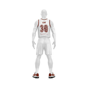 Set di Uniformi da Basket Personalizzate per Uomo, Maglia da Basket Sublimata all'Ingrosso - Product Image 6